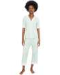 Elbow Sleeve Capri Pajama Set
