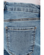Meg High Rise Fab Ab Wide Leg Raw Hem