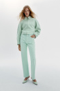 Zara ДЖИНСЫ Z1975 REGULAR FIT С ВЫСОКИМ ПОЯСОМ И ДЛИННЫМИ ШТАНИНАМИ Светло-мятного цвета