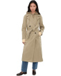 Maxi Raglan Trench With Bib