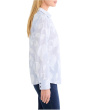 Petite Sky Striped Jacquard Top