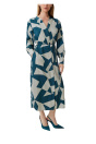 Kleid gemustert