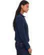 Long Sleeve Waffle Swing Jacket