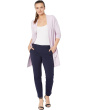 Petite Kelsey Straight Leg Trousers in Super Stretch Ponte Knit
