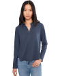 Long Sleeve Easy Polo Tee