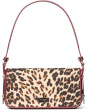 Kate Spade New York Женская сумка через плечо из леопардовой ткани Liv Downtown