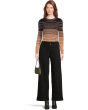 Mid-rise Utility Patch Pocket Wide Leg Pants