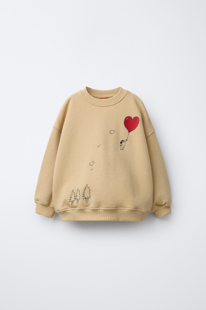 Zara ТОЛСТОВКА С РИСУНКАМИ ORFAYO 505029855-730-18