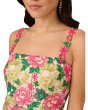 Floral Embroidery Short Dress