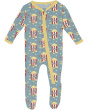 Kickee Pants Kids Футболка с принтом и двухсторонней застежкой-молнией (для младенцев)