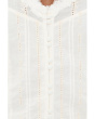 Sleeveless Pintucked Woven Top with Ruffles