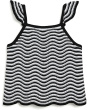Stripe Scallop Sweater Top (Toddler/Little Kid/Big Kid)