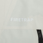Firetrap Мужская ветрозащитная ветровка с капюшоном и длинным рукавом