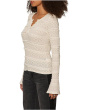Lovely Lace Button Front