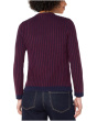 Long Sleeve Crew Neck Ribbed Sweater