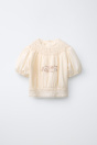 Zara БЛУЗКА С ВЫШИВКОЙ 517460605-712-7