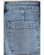 Meg High-Rise Wide Legs Roll Up Hem in Witted
