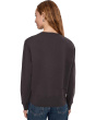 Long Sleeve Deep-v Neck Sweatshirt
