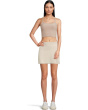 Heather Rib Hold Court Skirt
