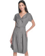 Melange Suiting Belted Aline