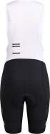 Женские шорты-нагрудники Rapha Pro для тренировок в команде, черно-белые