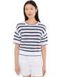 Beckham Short Sleeve Stripe Sweater
