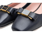 Bowdie Smooth Leather Ballet Flat