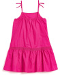 Linen Trim Dress (Toddler/Little Kid/Big Kid)