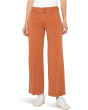 High-Rise Cinch Waist Wide Leg Pants