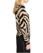 Animal Jacquard Cardigan