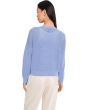 Petite Peruvian Cotton Blend Crew Neck Sweater