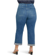 Plus Size Bailey Relaxed Straight Crop Cuff Jeans