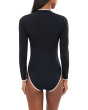 Collective Long Sleeve Zip Front One-Piece