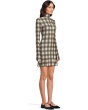 Long Sleeve Turtle Fishtail Mini Dress