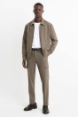 C&A Комплект- Фланелевые брюки - Slim Fit - Flex 2237093 темно-коричневые