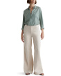 Laurent Mid-Rise Utility Wide Leg Pants
