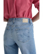 Saige Mid-Rise Wide Leg in Helios