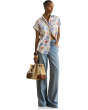 Relaxed Fit Floral Short-Sleeve Shirt