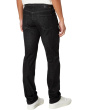 Everett Slim Straight Fit Jeans in Black Marble
