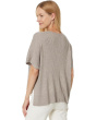 Georgie Rib Short Sleeve Sweater