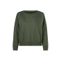 Sweatshirt mit Glitzer-Details, khaki