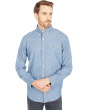 Classic Fit Indigo Chambray Shirt
