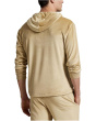 Plush Velour Long Sleeve Hoodie