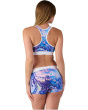 Iridescent Spill Sports Bra
