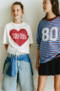 Zara Темно-синяя ЮБКА С ВОЛАНАМИ И ВЫШИВКОЙ В Нью-Йорке