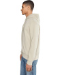 Leather-Pony Double-Knit Hoodie