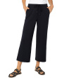 Plush Comfort Knit Pull On Wide Leg Crop Trouser