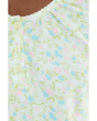 Short Sleeve Henley Bermuda Shorts Pajama Set