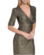 Short Sleeve Sequin Sheath