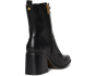 Safina Lace Up Block Heel Combat Bootie